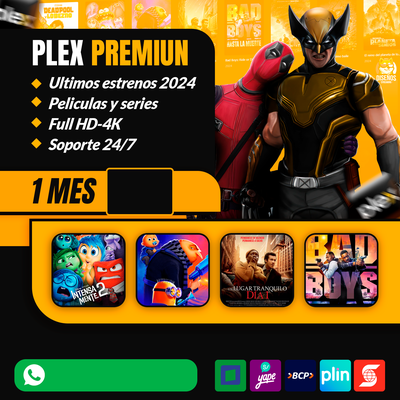 Plantilla Plex Estrenos
