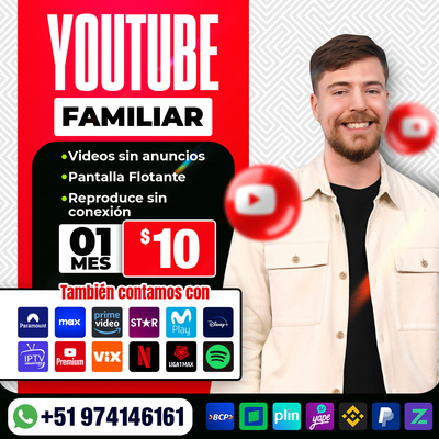 Plantilla YouTube Planes